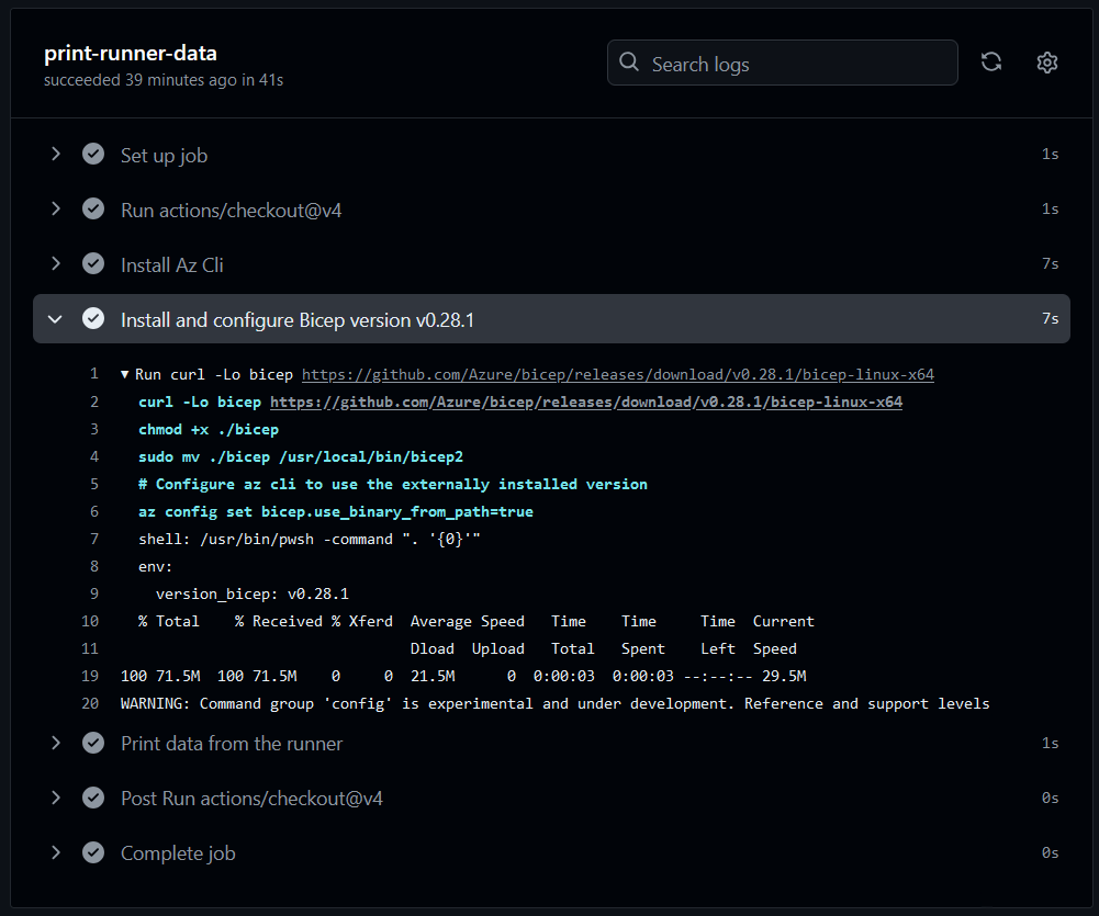 GitHub Workflow - Sudo ok